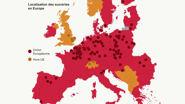 La Production De Sucre Stagne En Europe Le Betteravier Fran Ais