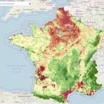 Une carte des indices de fréquence de traitement à l’échelle communale