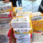 Distribution de sucre pour alerter sur le Mercosur